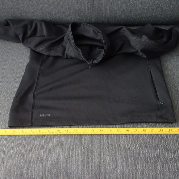 Nike FIT Dry Black 100% Polyester Made in Malaysia Track Suit Size S - Picture 7 of 16